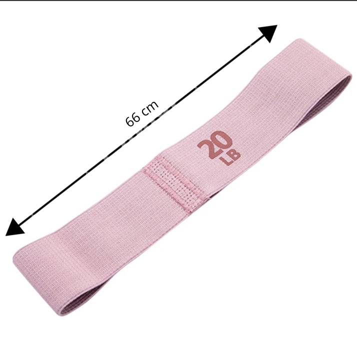 Bande courte élastique en tissus