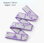 Bande longue élastique tissus